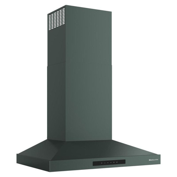 Hotte aspirante murale KitchenAid® de 30 pouces à 4 vitesses KVWC730SJP