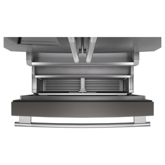 Kitchenaid® Réfrigérateur à portes françaises à profondeur de comptoir et distributeur d’eau externe KRFC736SPS