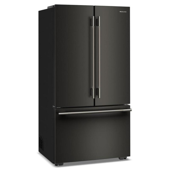 Kitchenaid® Réfrigérateur à portes françaises à profondeur de comptoir et distributeur d’eau interne KRFC336SBE