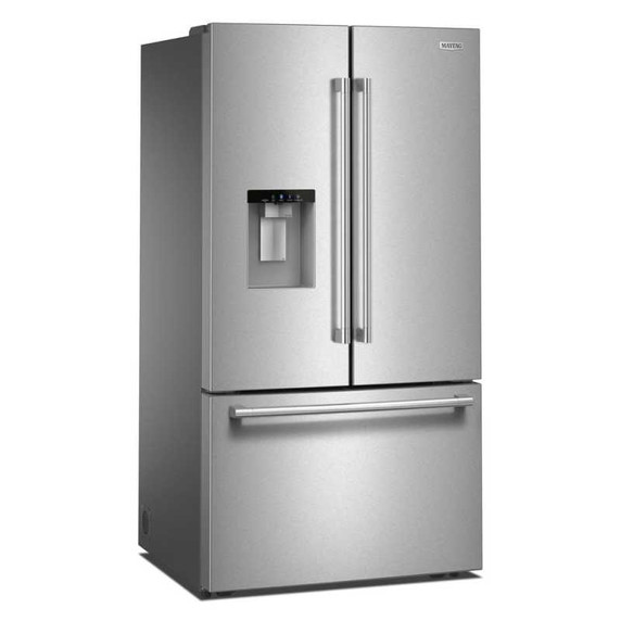 Réfrigérateur Maytag® à portes françaises et congélateur inférieur de très grande capacité avec machine à glaçons dans la porte In-Door-Ice® - 30 pi cu MRFF5336TZ