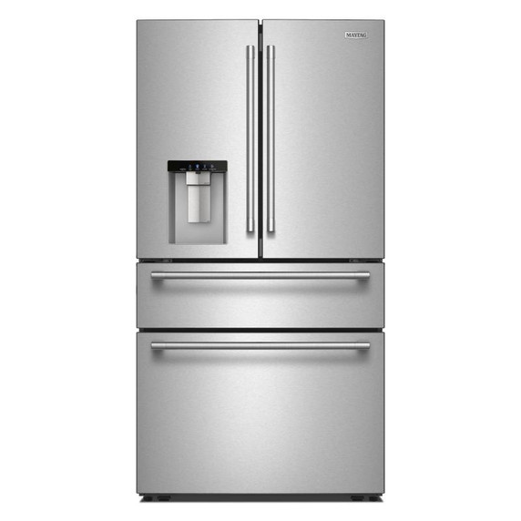 Réfrigérateur Maytag® à portes françaises et congélateur inférieur de très grande capacité avec machine à glaçons dans la porte In-Door-Ice® - 29 pi cu MRMF5436TZ