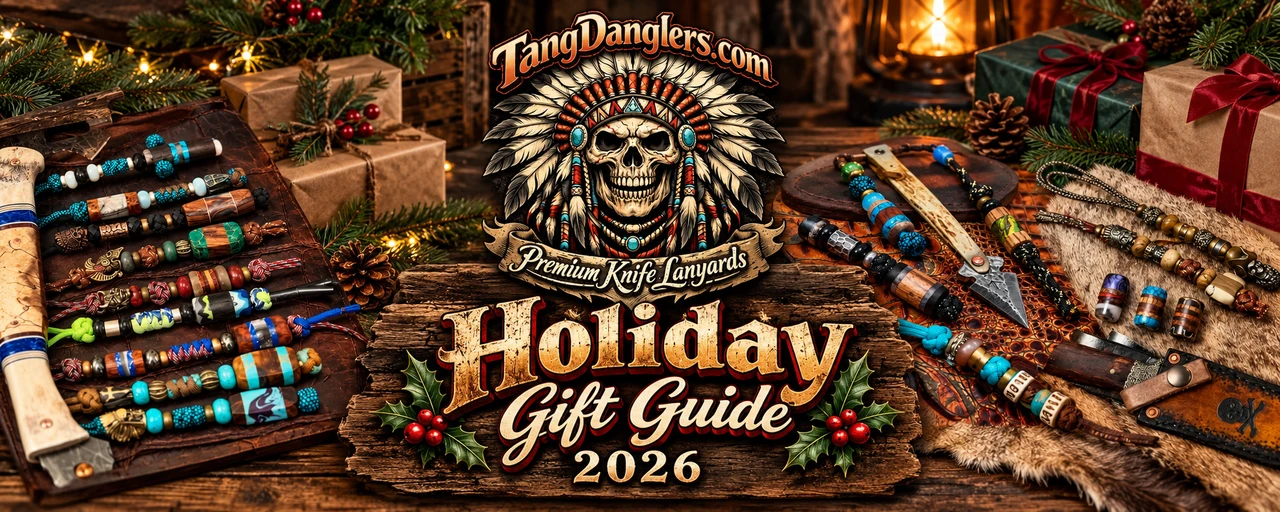 TangDanglers.com Holiday Gift Guide 2026 - Premium Knife Lanyards