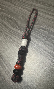 Strike Series Paracord Loop Lanyard with Red Glow Bead Strike Series Paracord Loop Lanyard with Red Glow Bead