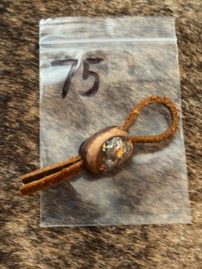 Handmade Wood Large Hole EDC Bead with Silver, Gold, and Copper Flake Handmade Wood Large Hole EDC Bead with Silver, Gold, and Copper Flake