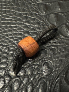 Handmade Koa Wood EDC Large Hole Lanyard Bead Handmade Koa Wood EDC Large Hole Lanyard Bead