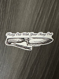 TangDanglers OG Hang Out With Your Tang Out Sticker