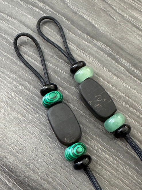 RESERVED - Handmade Buffalo Horn Bead DIY Mini Cord Kits with Accents