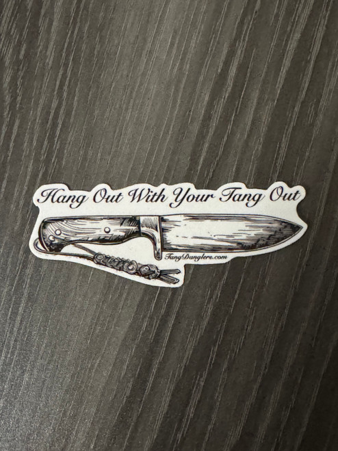 TangDanglers OG Hang Out With Your Tang Out Sticker