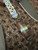 Premium Collection OD Green Knife Lanyard with Tigerwood, Green G10, and Mother of Pearl Split Bead Accented by Opalite & Brass