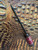 Extended Length Black Steel EDC Spike with Pheasant Wood, Brass Liner, and Red/Gold Web Tru-Stone Handle