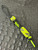 VENOM - Black and Green Sculpted G10 Deployment Series Bead Lanyard on Two-Tone Black & Green Cordage with Onyx Accents