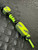 VENOM - Black and Green Sculpted G10 Deployment Series Bead Lanyard on Two-Tone Black & Green Cordage with Onyx Accents