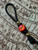 DIY Lanyard Kit - Handmade G-Carta Bead with Contoured Brass and Onyx Accents