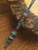 Turquoise & Black Diamond 550 Cord Lanyard with Turquoise Tru-Stone and Ironwood Split Layer Beads Accented by Onyx and Copper