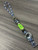 Handmade Reactive G-Carta Infinity Bead Lanyard Cobra Wrap and Anubis Guardian Bead On Multi-Color Paracord