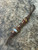 Leather Knife Lanyard with Zebrawood, Mammoth, and Ironwood Accented by Copper