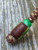 Twisted Koa Collection Two-Tone Paracord Lanyard with Koa Wood & Toxic Green Resin Beads Accented by Copper and Green Jade Spacers