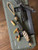 Tactical Collection Sculpted FDE & Black G10 Layered Bead On Coyote Tan Pararcord Accented by Onyx, Brass, and Black Mini Cord Wrap