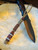 Premium Collection Coyote Tan Paracord knife Lanyard with Brass Spiral and Handmade Koa Wood, Black G10, White G10, and Honeycomb Resin Bead