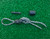 DIY Knife Lanyard Kit - Black and Gray Paracord with Black Metal Octopus Skull Bead DIY Knife Lanyard Kit - Black and Gray Paracord with Black Metal Octopus Skull Bead