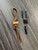 DIY Knife Lanyard Kit - Brown Leather with Shaped Olive Wood, Brass, and Tiger's Eye Beads DIY Knife Lanyard Kit - Brown Leather with Shaped Olive Wood, Brass, and Tiger's Eye Beads