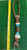 Thick Brown Lace Leather Knife Lanyard with Copper Skull, Rustic Elk, and Turquoise Accent Beads (Requires Large Tang Hole)