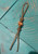 Coyote Brown Paracord Knife Nub Shorty Lanyard with Dyed Olive Wood, Tiger's Eye, and Brass Beads Coyote Brown Paracord Knife Nub Shorty Lanyard with Dyed Olive Wood, Tiger's Eye, and Brass Beads