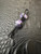 2 Pack of Mystic Purple Acrylic Handmade Large Hole EDC Lanyard Beads