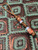 Stabilized Maple Burl & Gold, Silver, Copper Alumilite Flake Bead Knife Lanyard on Coyote Brown Paracord with Opalite and Brass Accents Stabilized Maple Burl & Gold, Silver, Copper Alumilite Flake Bead Knife Lanyard on Coyote Brown Paracord with Opalite and Brass Accents