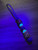 Royal Blue Paracord Knife Lanyard with Blue Glow In The Dark Spacers, Maple Burl & Multi-Color Resin Split Bead, and Silver Finished Native Skull Bead Royal Blue Paracord Knife Lanyard with Blue Glow In The Dark Spacers, Maple Burl & Multi-Color Resin Split Bead, and Silver Finished Native Skull Bead