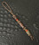 Brass Samurai Mask Knife Lanyard with Snakewood and Gold Web Tru-Stone Beads Accented by Red Carnelian and Brass Spacers Brass Samurai Mask Knife Lanyard with Snakewood and Gold Web Tru-Stone Beads Accented by Red Carnelian and Brass Spacers