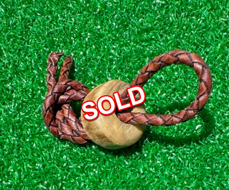 Hand Polished Real Deer Antler Lanyard Bead