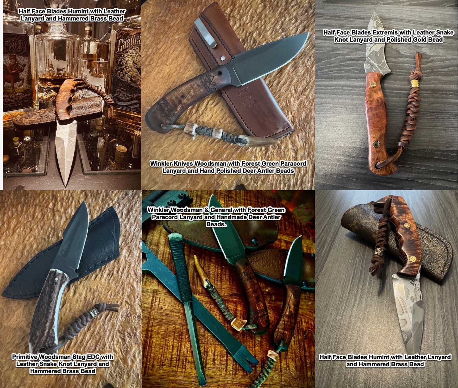 custom knife lanyards for sale