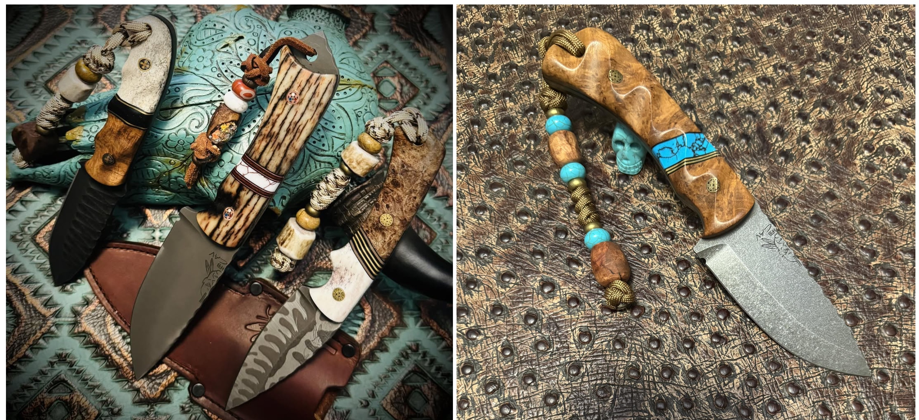 Knife Lanyards for Sale with Custom Beads