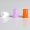 White, Lavender, Orange