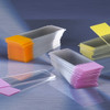 Globe Scientific Diamond White Glass Microscope Slides - Color Coded