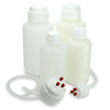 Vacuum Bottles with Lids, Aseptic Transfer Caps