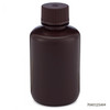 Globe Scientific Diamond RealSeal Amber Narrow Mouth HDPE Bottles - 125mL