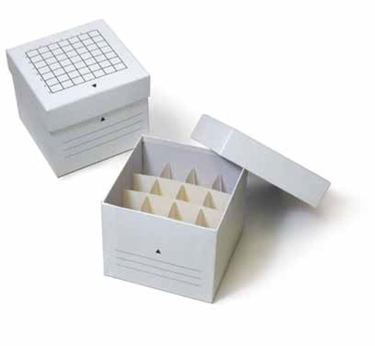 Globe Scientific 3098/3099, Tube/Vial Storage Boxes, Cardboard
