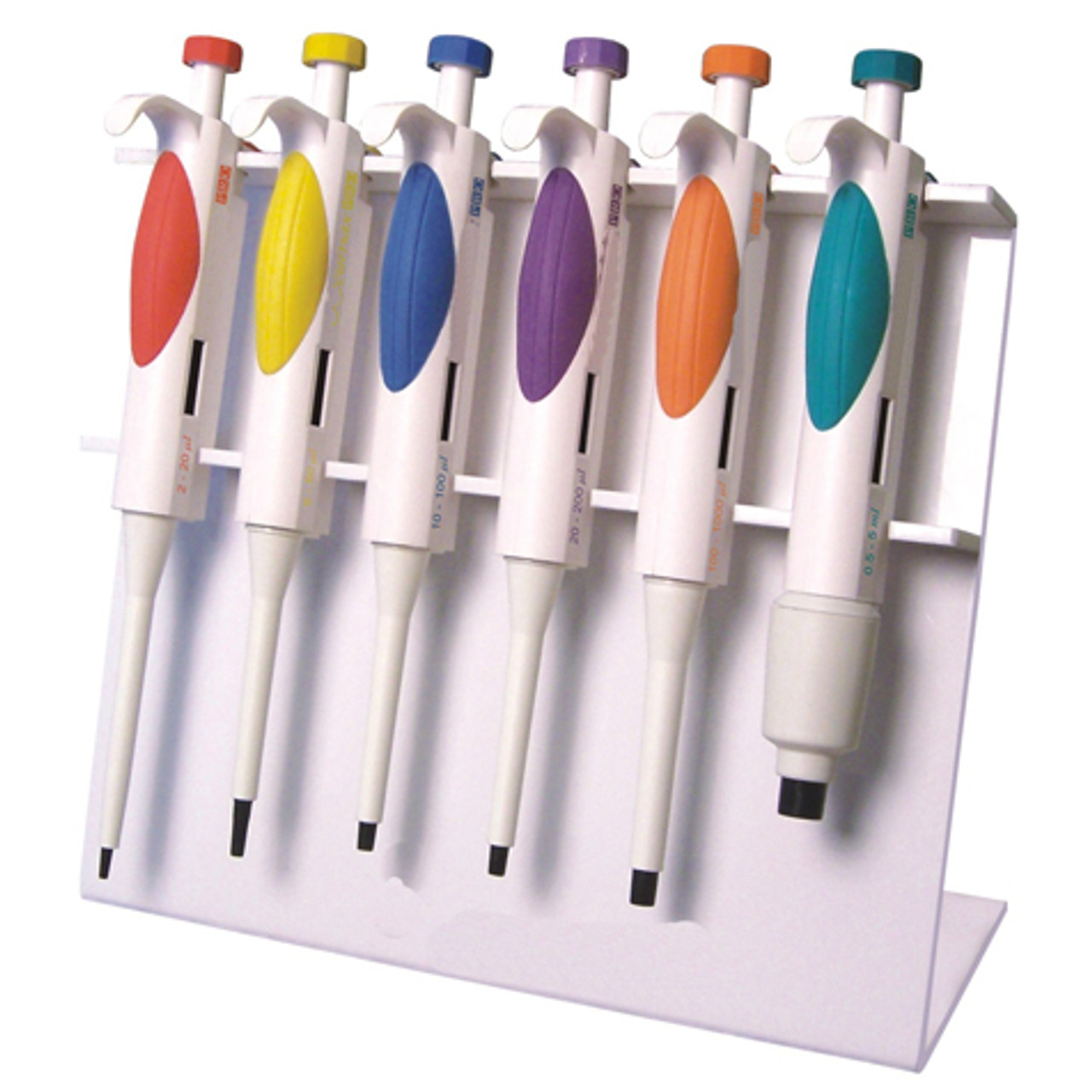 Globe Scientific Racks for Pipettors of Diamond and Diamond Pro-6-Place