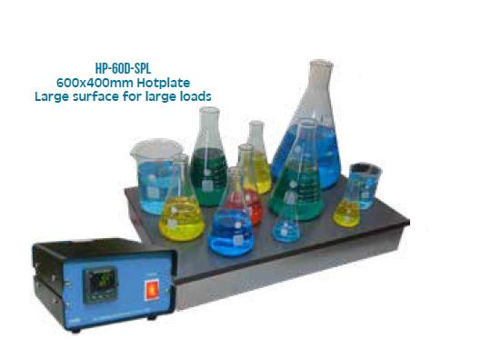 MRC HP-600-SPL Digital Aluminum Large Hotplate with External Control (Flasks not included)