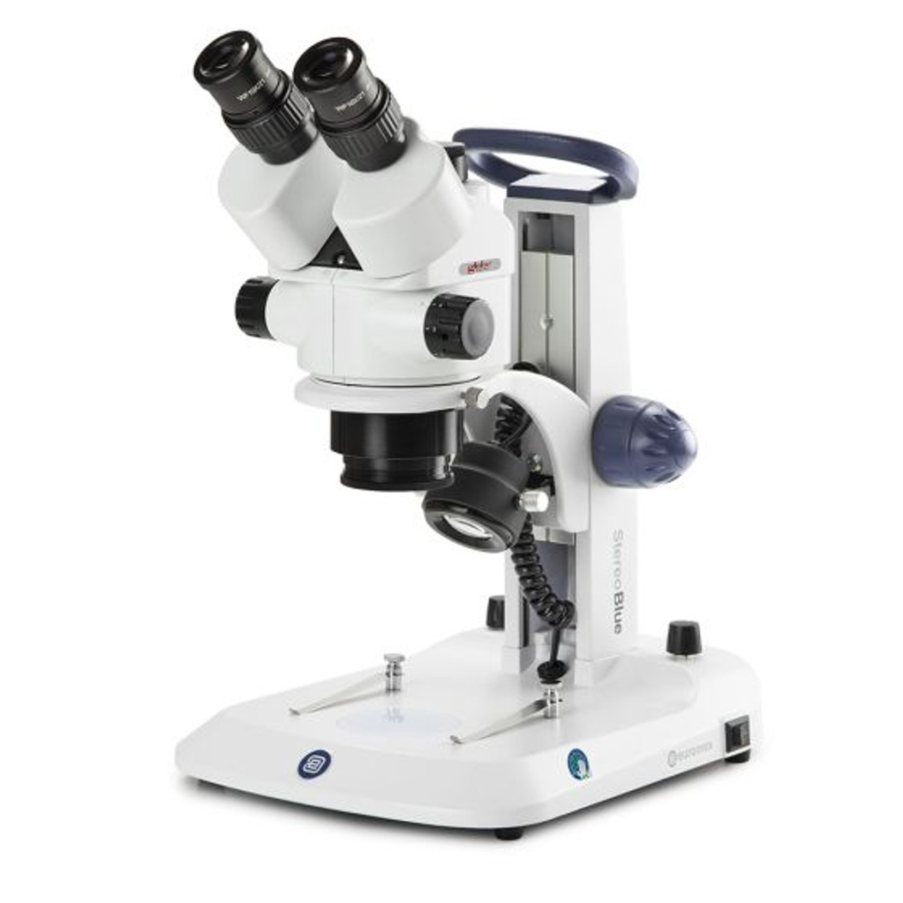 Front view of the Euromex StereoBlue series stereo microscope model ESB-1903.