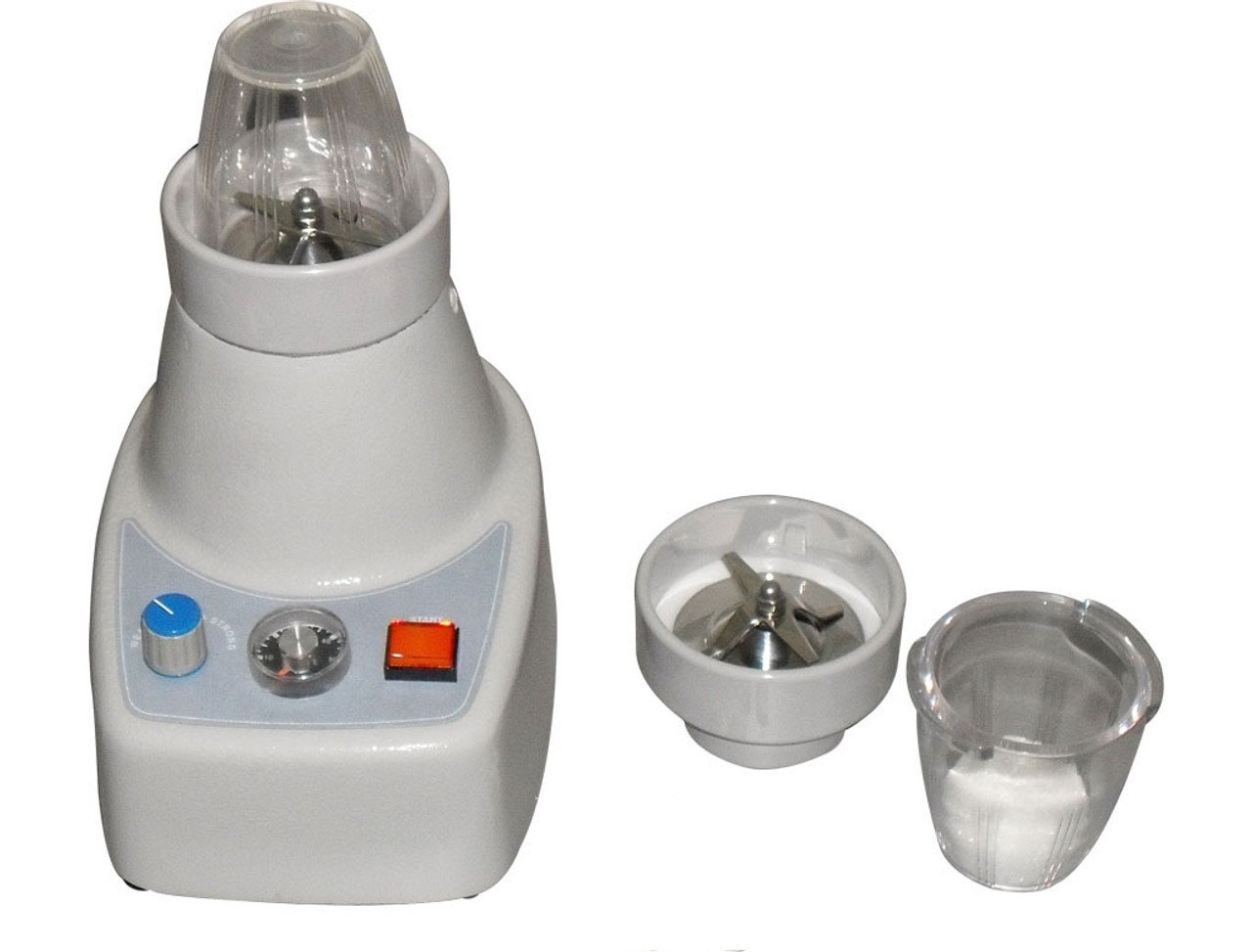KM-100, shown with added grinder