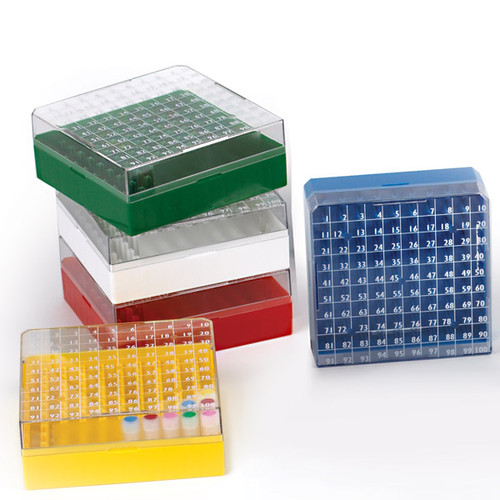 Globe Scientific 3050 Series 10x10 Cryostorage Box
