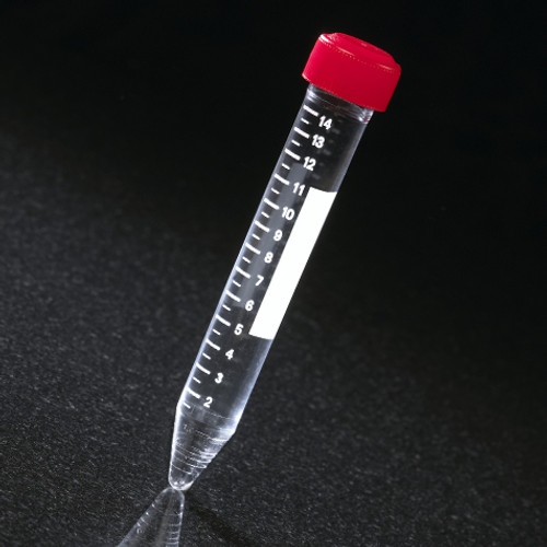 15mL Polystyrene (PS) Centrifuge Tube with Red Screw Cap 15mL Polystyrene (PS) Centrifuge Tube with Red Screw Cap