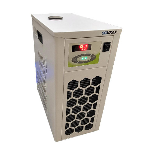 Front view of the Scilogex SCIP5-Mini LED Recirculating Chiller.