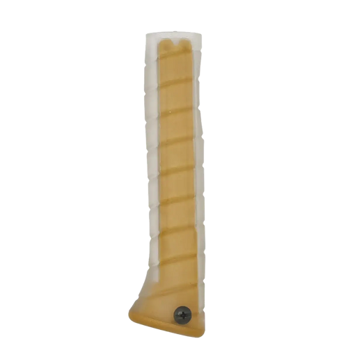 Martinez Curved Grip M1/M4 Clear Overlay/Gold Insert