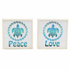 Ombre Sea Turtle LOVE Block Sign

Add a touch of whimsy to your home decor with this adorable turtle box sign! Wood box sign features ombre turtle design with peace and love sentiments and rope trim border. 

DETAILS

Material: Wood
Size: 5"sq