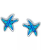 Blue opal starfish stud earrings in .925 sterling silver with post-back closure, ocean-inspired jewelry
These Wish Upon a Starfish stud earrings are the perfect pair to go with our matching bracelet.