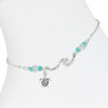 Fun Wave Turtle Anklet

Anklet comes with lobster claw clasp & 2" extender